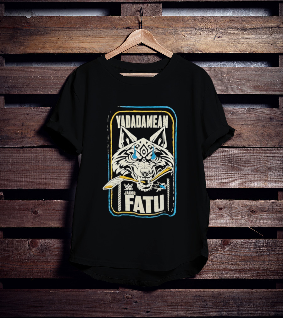 Jacob Fatu Yadadamean San Jose Sharks Collaboration T-Shirt