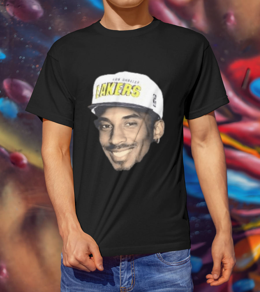 Kobe Bryant Los Angeles Lakers NBA Basketball Hat T-Shirt