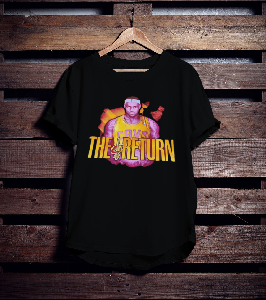 LeBron James Cleveland Cavaliers The Return NBA Basketball 2026 T-Shirt