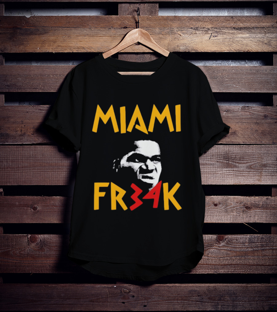 Giannis Antetokounmpo Miami Freak 34 Greek Freak Basketball T-Shirt