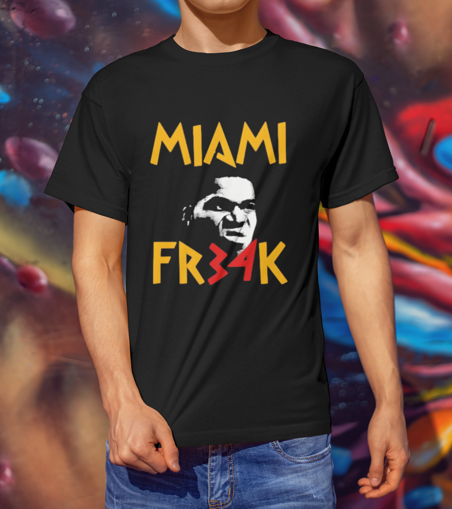 Giannis Antetokounmpo Miami Freak 34 Greek Freak Basketball T-Shirt