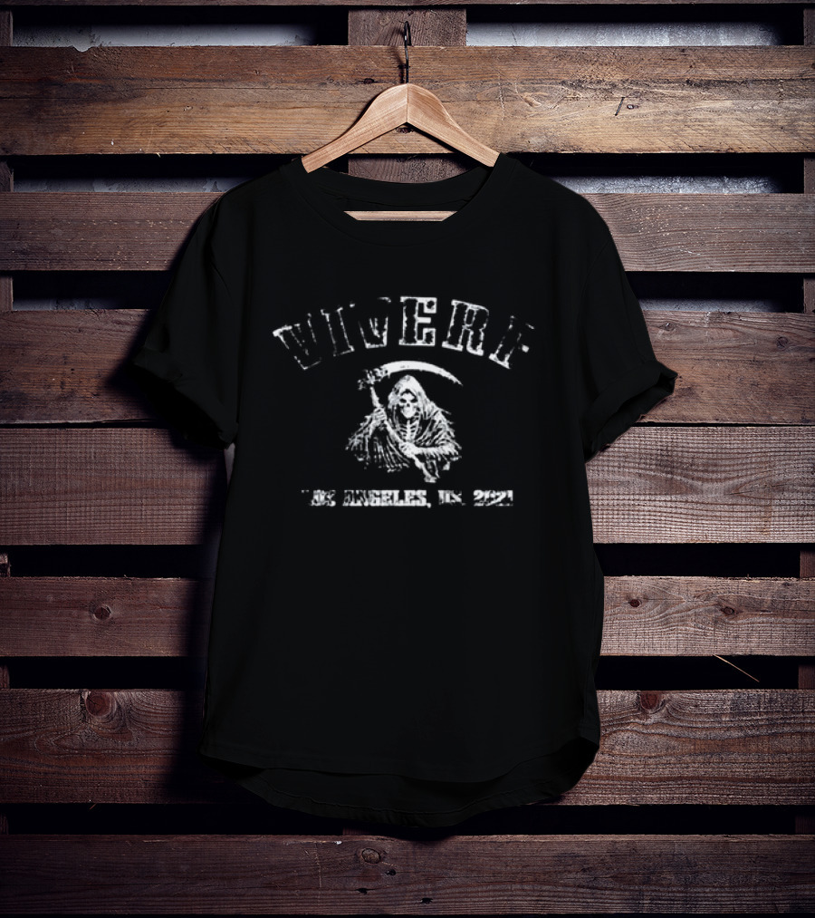 Viverf Skeleton Los Angeles US 2021 Grim Reaper T-Shirt