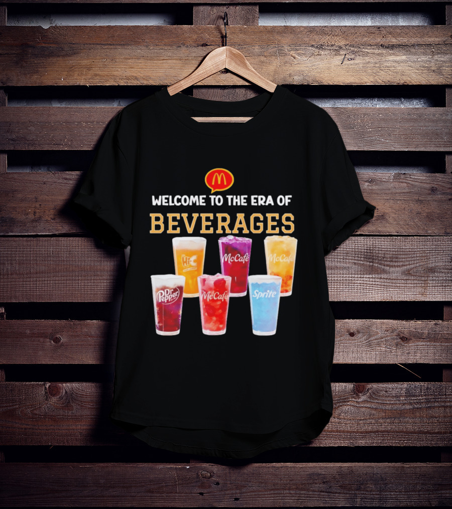 McCafé McDonald's Dr Pepper Sprite Hi C Beverages 2026 T-Shirt