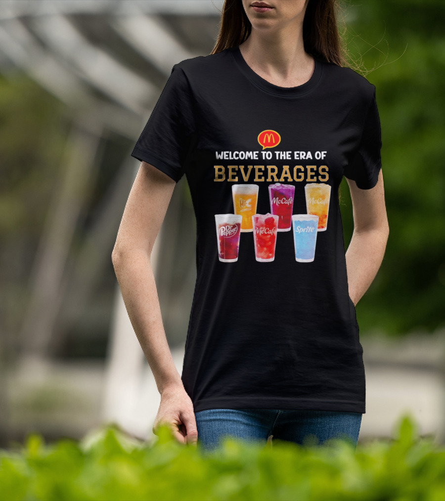 McCafé McDonald's Dr Pepper Sprite Hi C Beverages 2026 T-Shirt