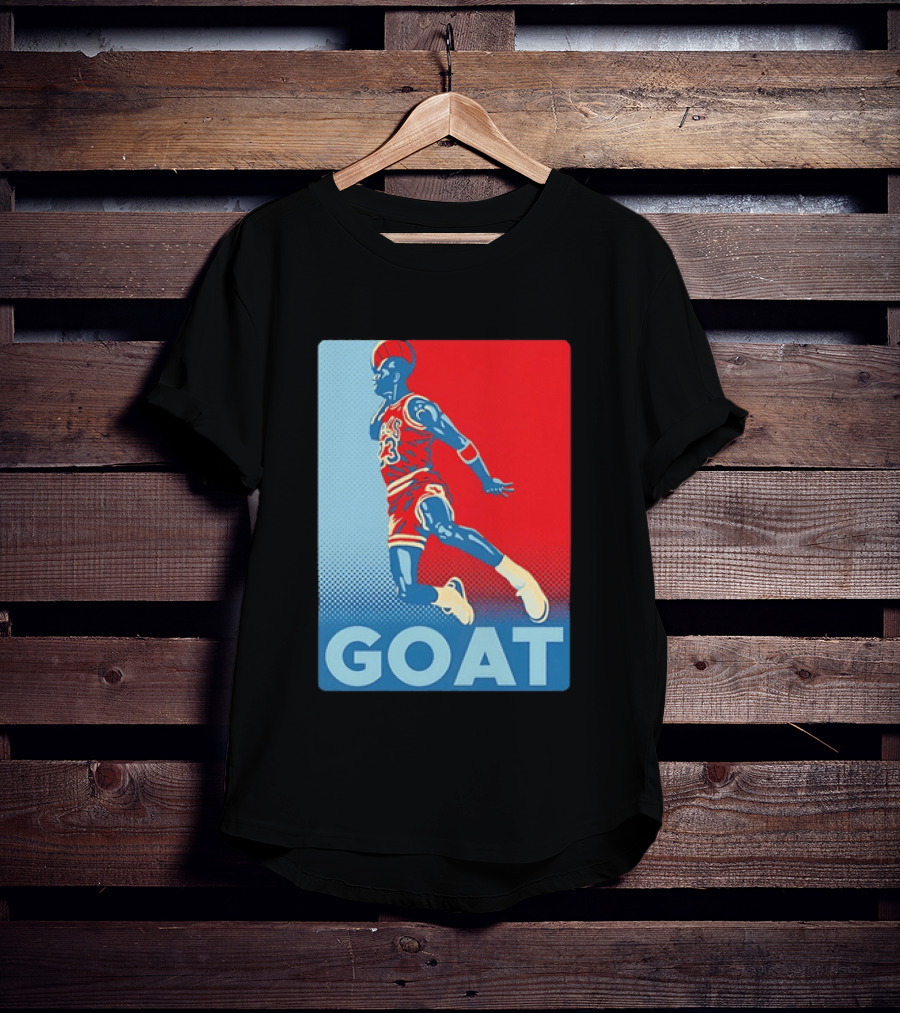Michael Jordan GOAT Slam Dunk Chicago Bulls 23 T-Shirt