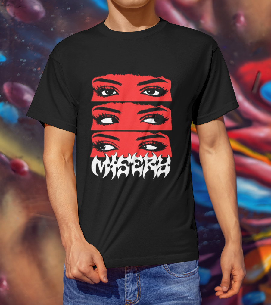 Misery Red Eyes Triple Stare T-Shirt