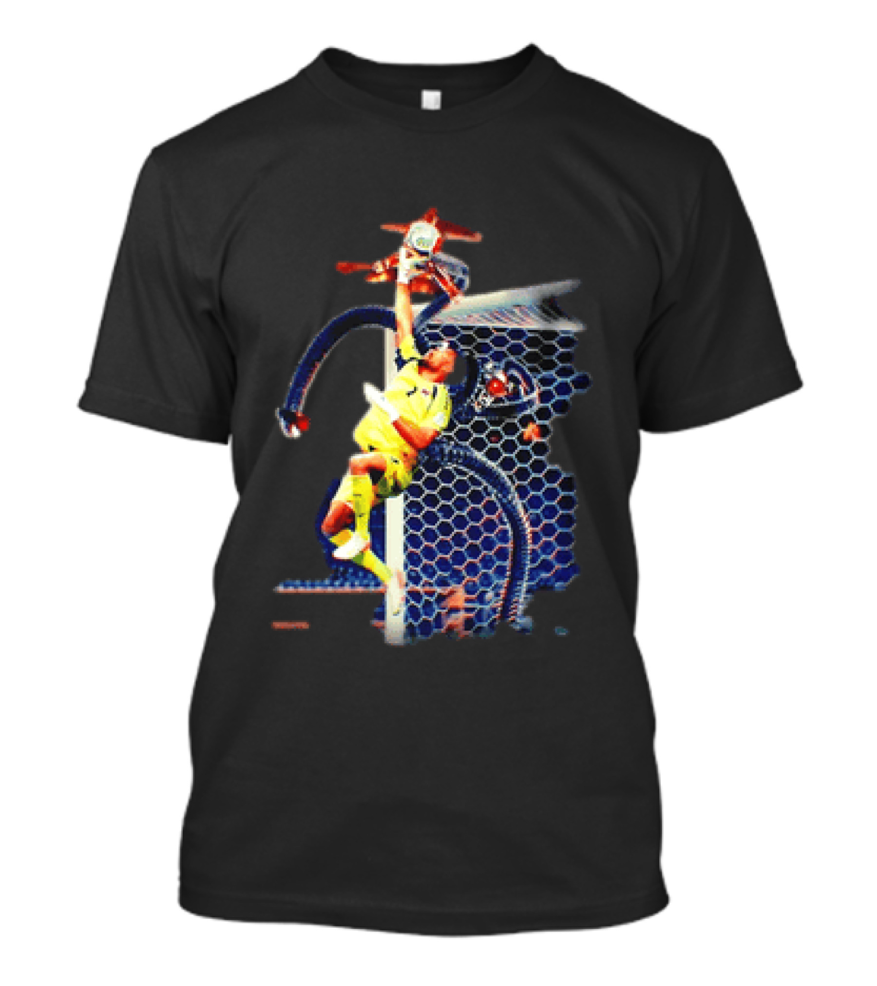 Vozinha Cape Verde Goalkeeper Octopus Marvel Mashup Soccer Heroics T-Shirt