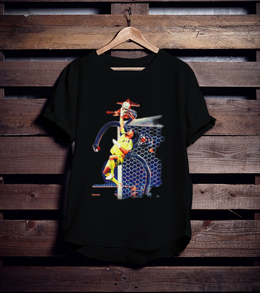 Vozinha Cape Verde Goalkeeper Octopus Marvel Mashup Soccer Heroics T-Shirt