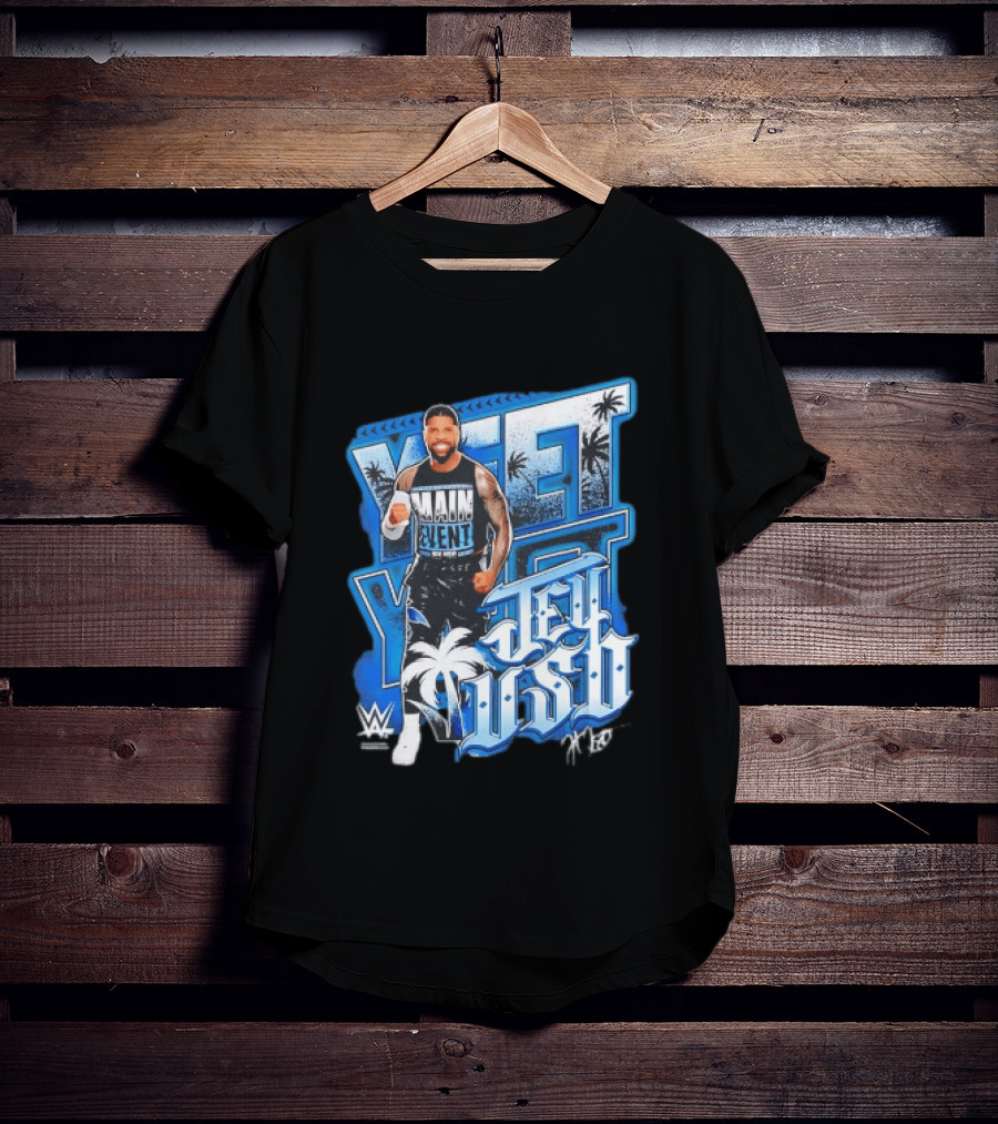 WWE Jey Uso Main Event Yeet Palm Trees Wrestling T-Shirt