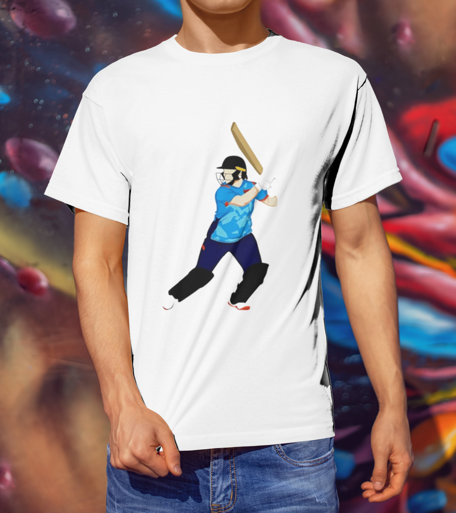 Alice Capsey Delhi Capitals Cricket WPL Player Batting T-Shirt