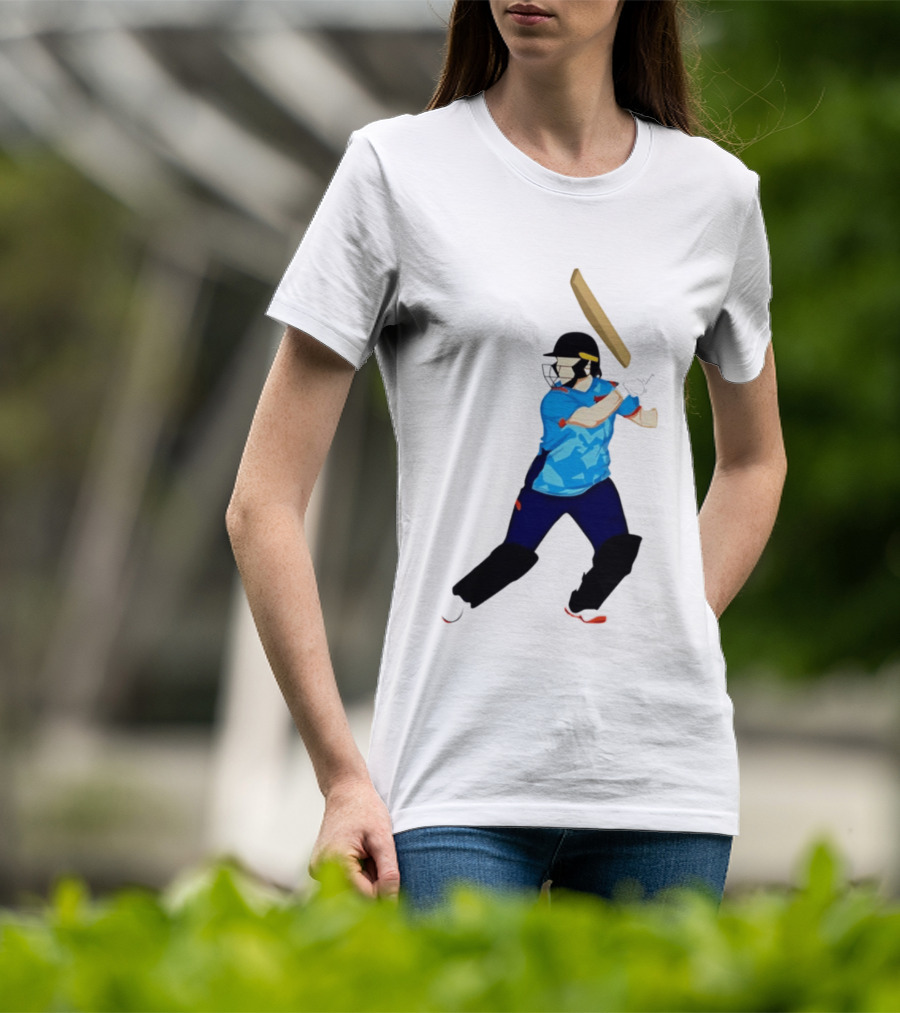 Alice Capsey Delhi Capitals Cricket WPL Player Batting T-Shirt