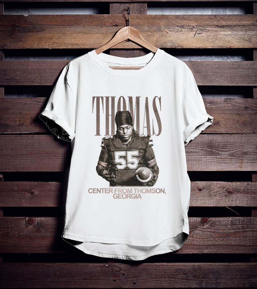 THOMAS 55 Center From Thomson Georgia T-Shirt