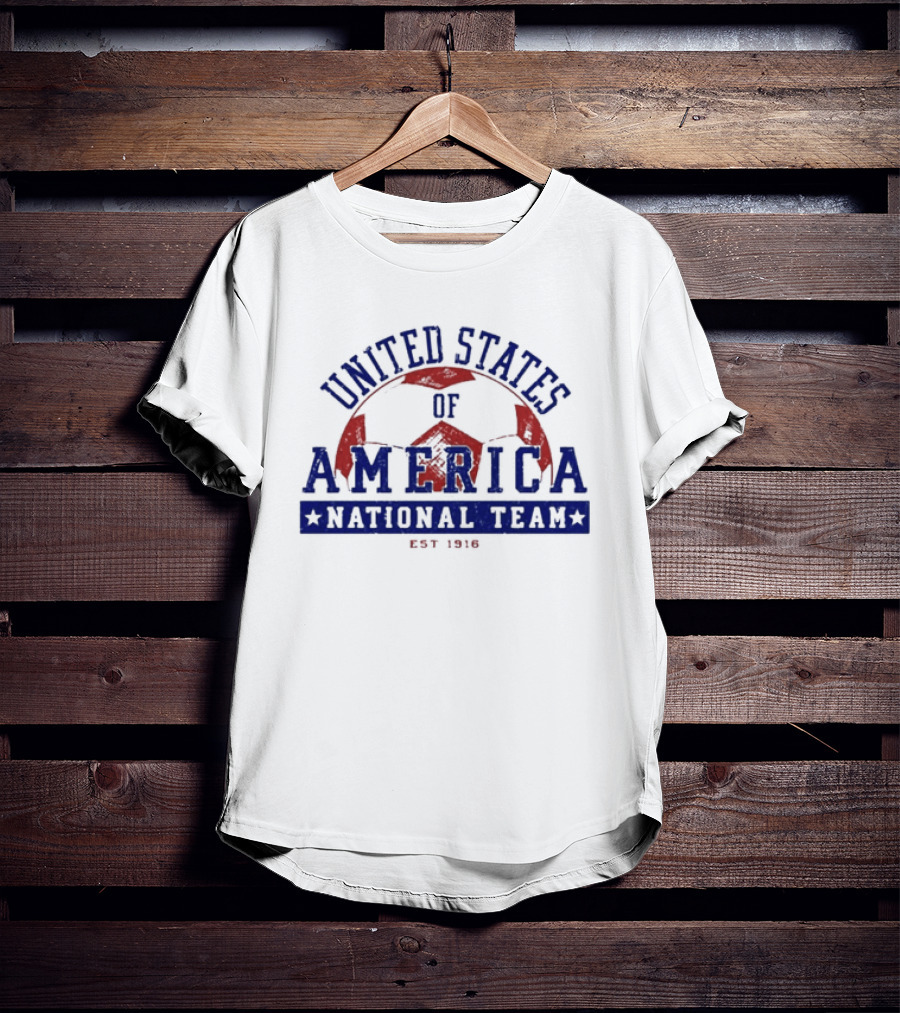 United States Of America National Team Est 1916 Vintage Sports T-Shirt