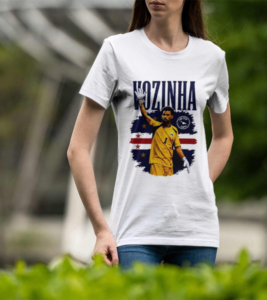 Vozinha Cabo Verde Goalkeeper Cape Verde National Team Soccer T-Shirt