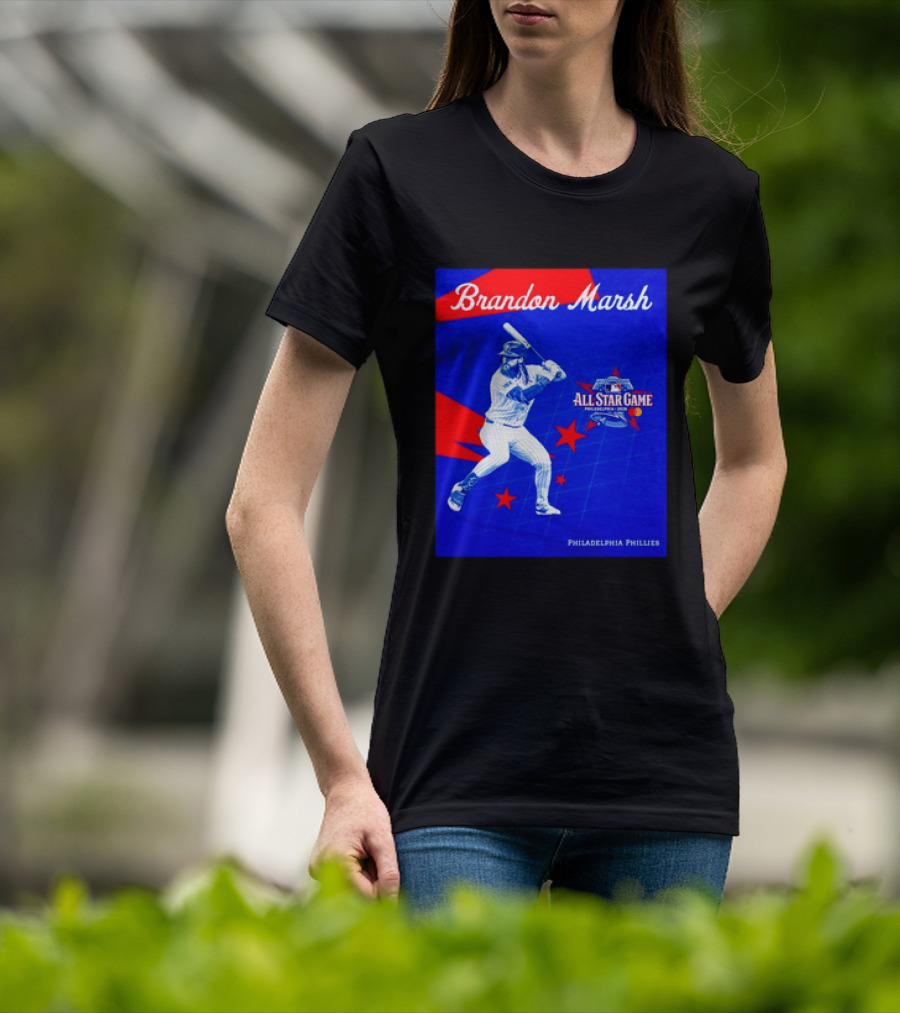Brandon Marsh Philadelphia Phillies 2026 MLB All Star Game T-Shirt