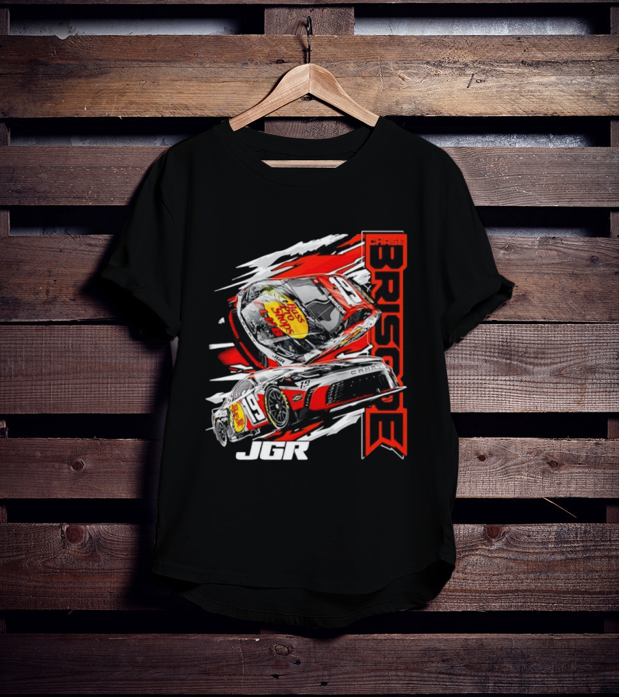 Chase Briscoe 19 Joe Gibbs Racing Bass Pro Shops Toyota Camry NASCAR JGR T-Shirt
