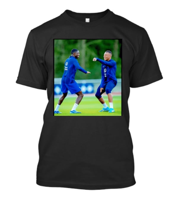 Kylian Mbappe Ousmane Dembele France National Football Team Training France Football Kings Of Europe T-Shirt