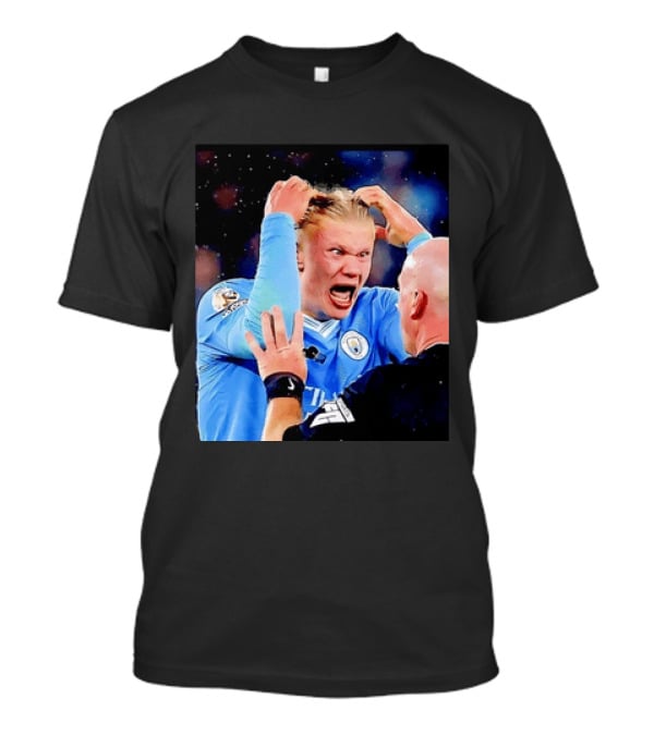 Erling Haaland Manchester City Emotional Reaction T-Shirt