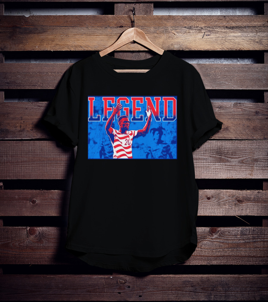 Legend Folarin Balogun No 20 USMNT T-Shirt