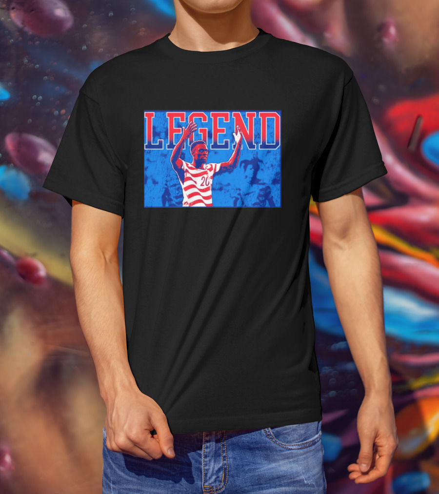 Legend Folarin Balogun No 20 USMNT T-Shirt