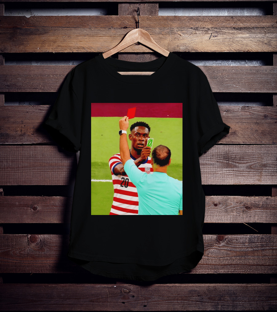 Folarin Balogun USMNT Number 20 Reverse Card Meme Soccer T-Shirt