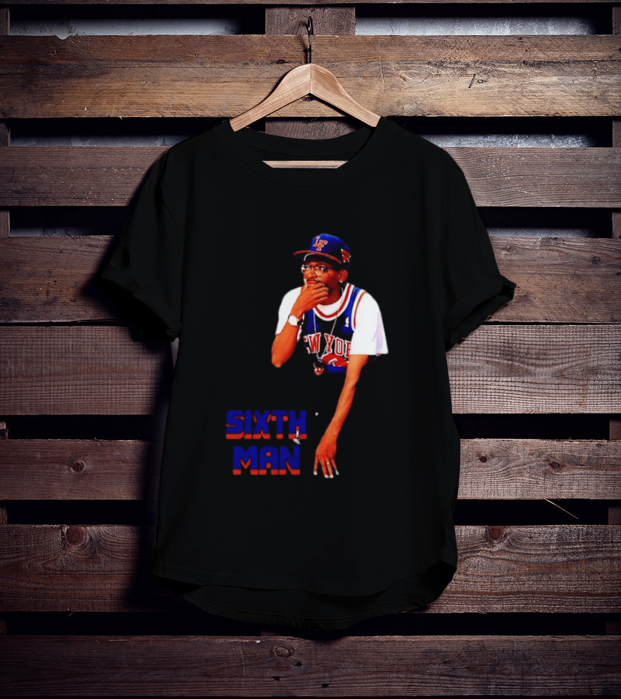 Spike Lee New York Knicks Sixth Man Yankees Cap T-Shirt