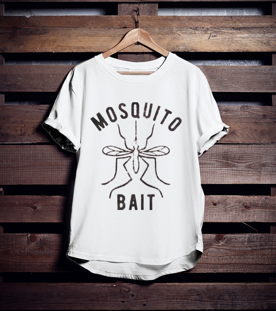 Mosquito Bait Distressed Insect Bug Outdoors T-Shirt