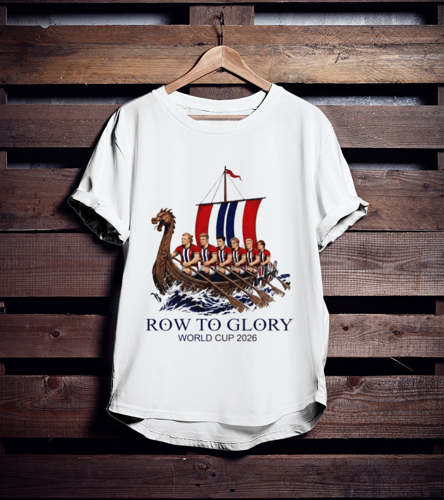 Norway 2026 World Cup Row To Glory Viking Crew T-Shirt
