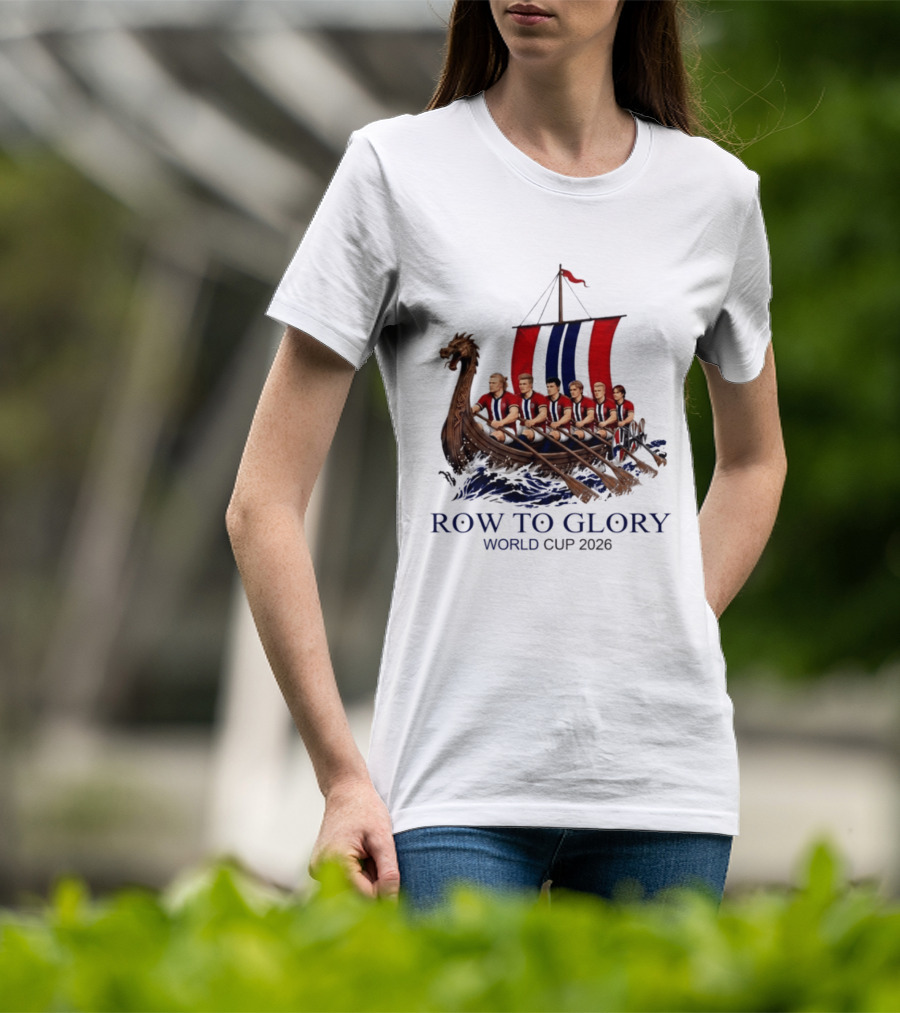 Norway 2026 World Cup Row To Glory Viking Crew T-Shirt