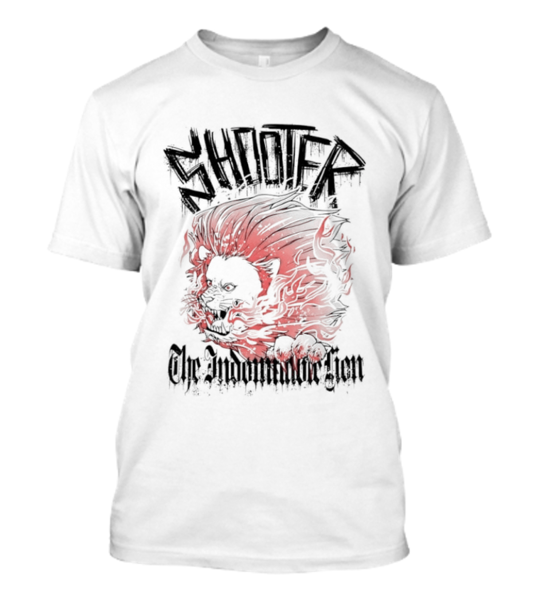 Shooter The Indomitable Lion Fierce Red Mane T-Shirt