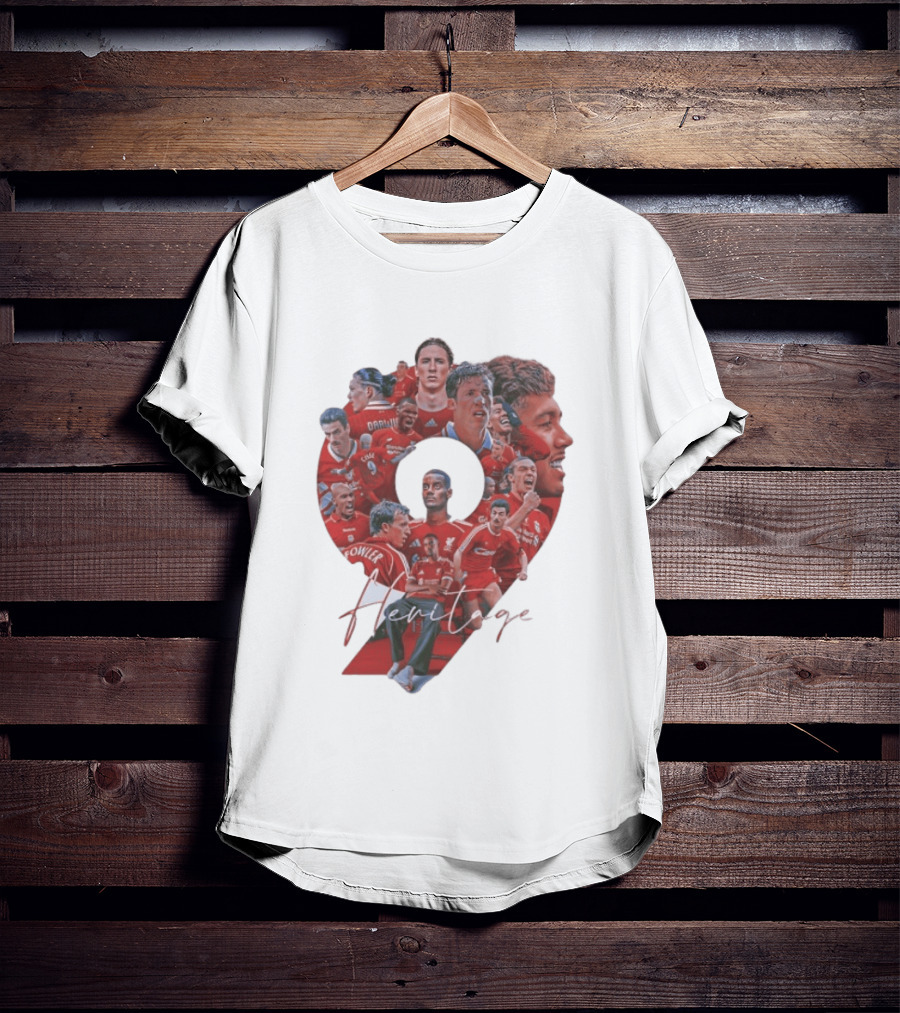Liverpool FC Number 9 Heritage Legends T-Shirt