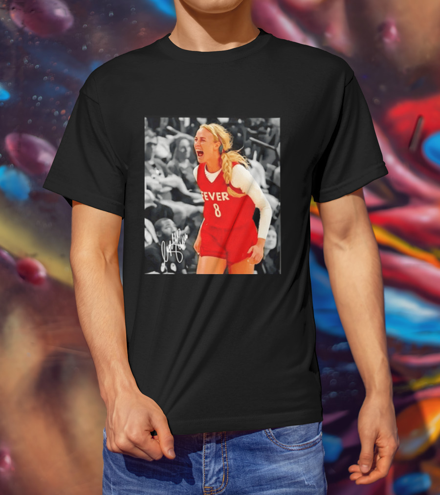 Caitlin Clark Indiana Fever Number 8 Sports T-Shirt