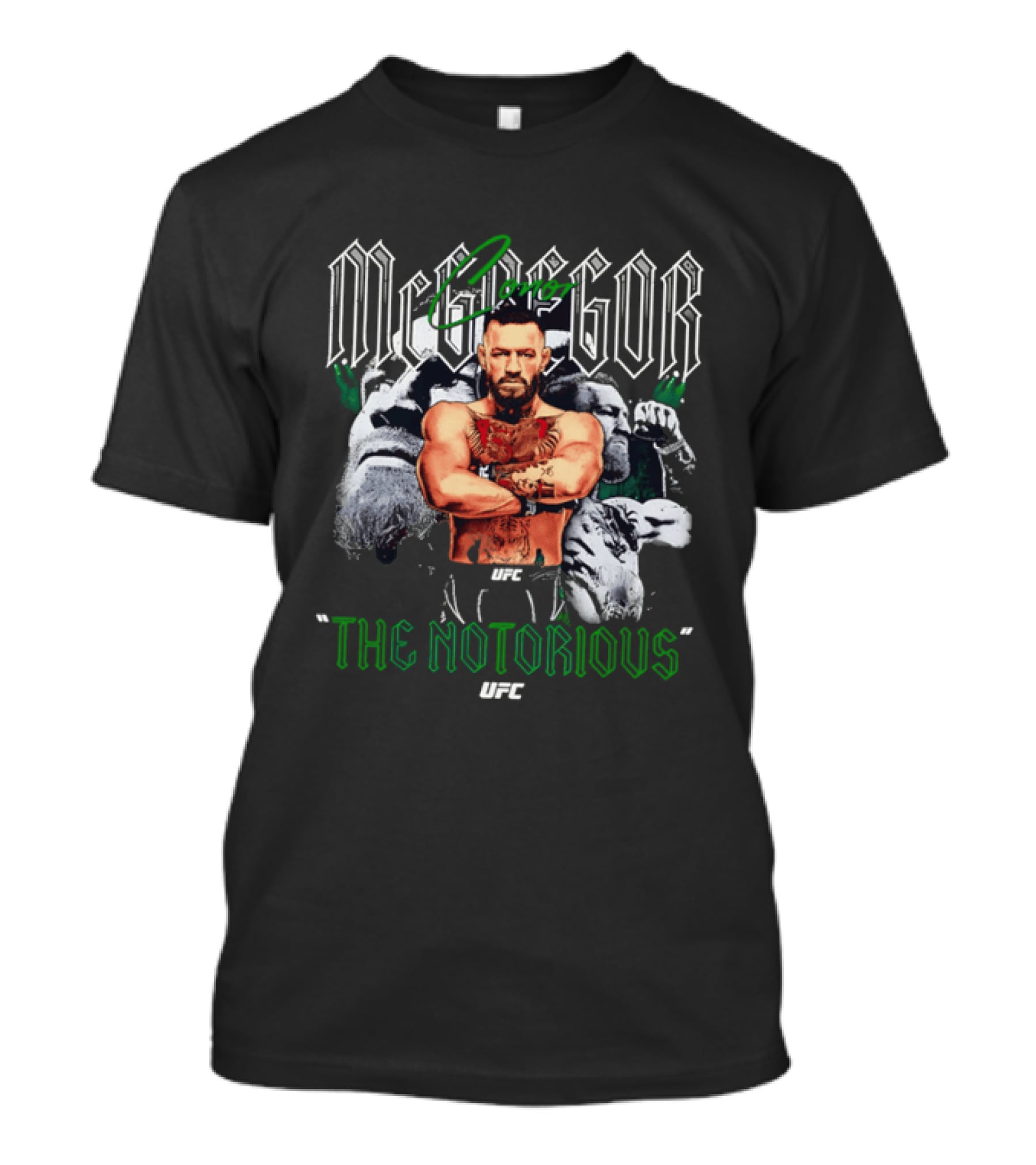 Conor McGregor The Notorious UFC Collage McGregor T-Shirt