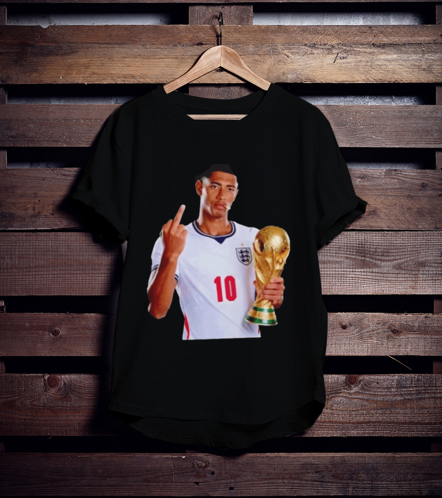 Jude Bellingham England World Cup Trophy Pose T-Shirt