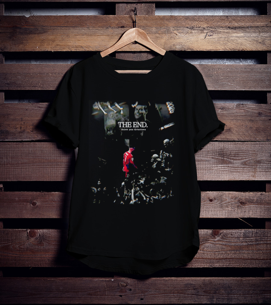 Cristiano Ronaldo The End Thank You 7 Soccer Legend T-Shirt