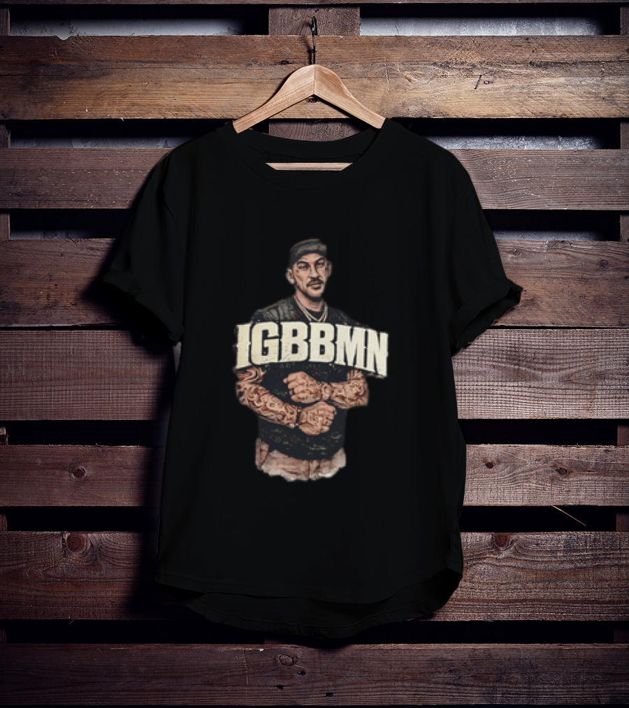 Dustin Poirier IGBBMN It's Gonna Be Bad My Ninja Tattooed Fighter T-Shirt