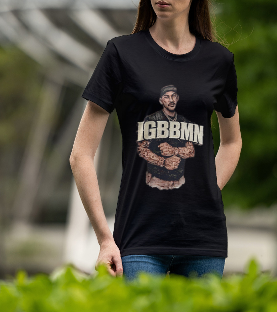 Dustin Poirier IGBBMN It's Gonna Be Bad My Ninja Tattooed Fighter T-Shirt