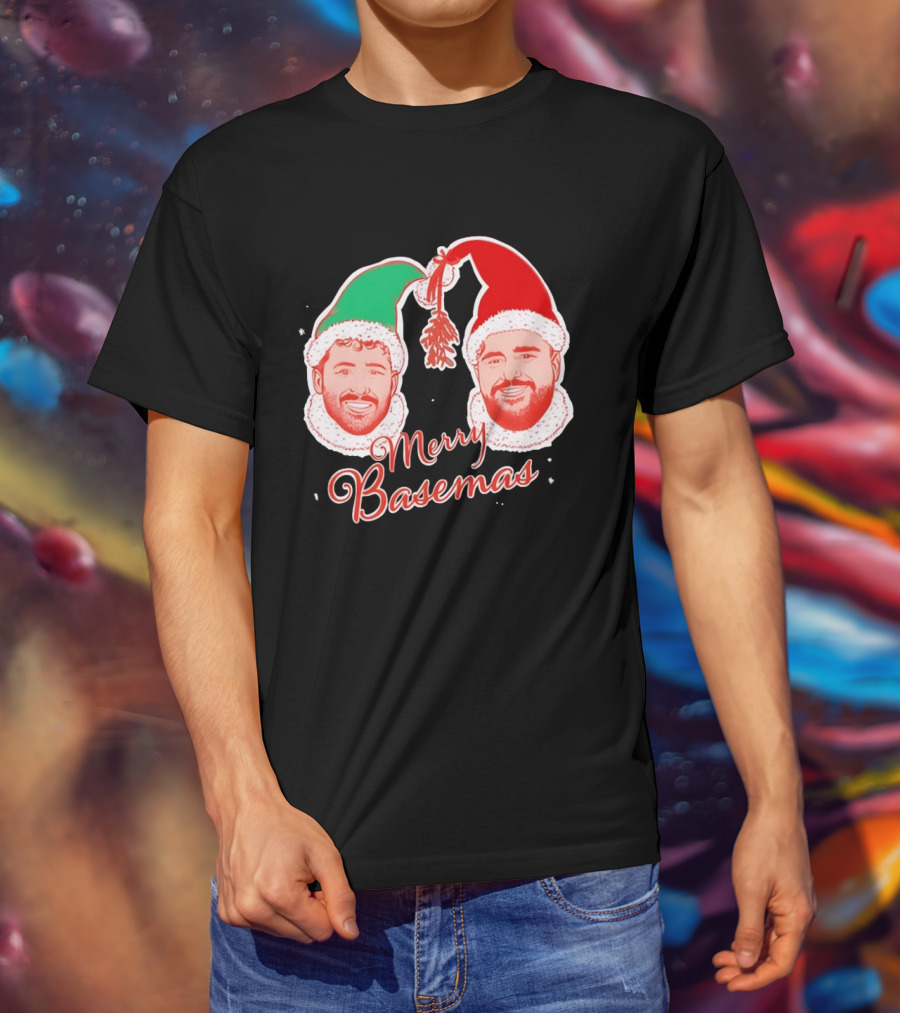 Joe Santagato Merry Basemas Holiday Christmas 2026 T-Shirt