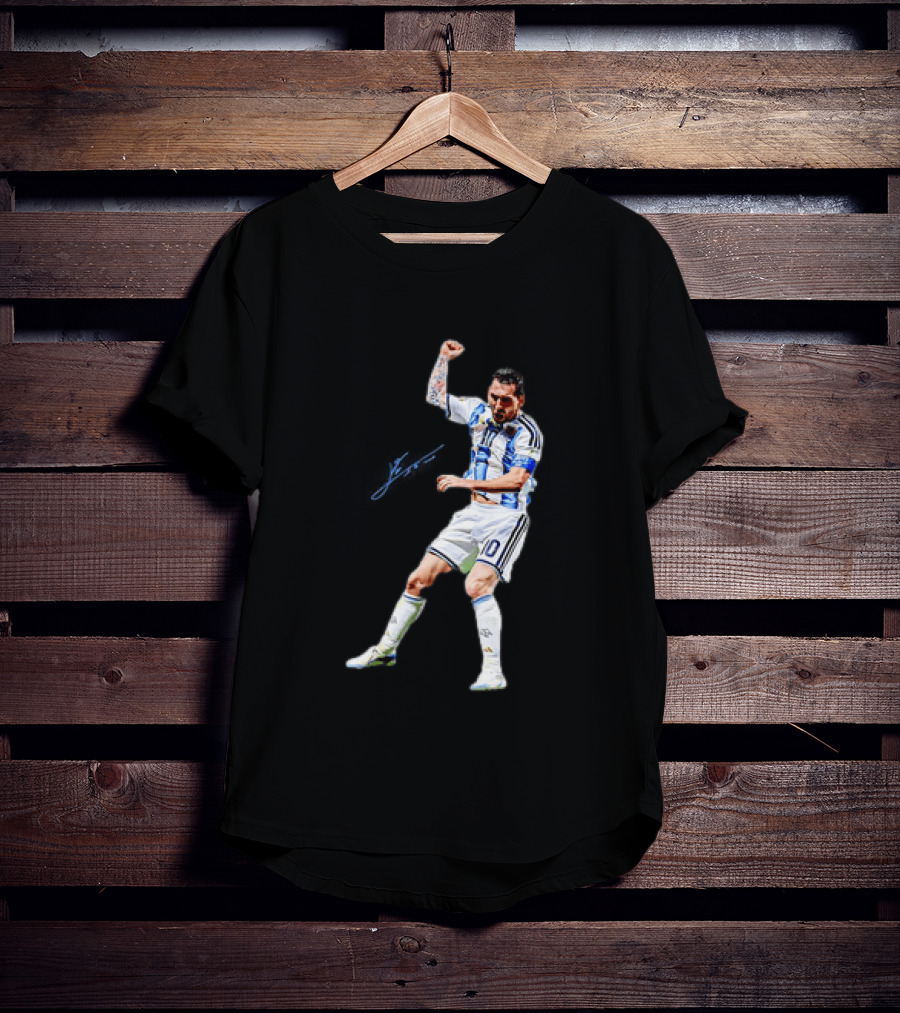 Messi The Comeback Argentina Football Unites The World Soccer Legend Victory Celebration T-Shirt