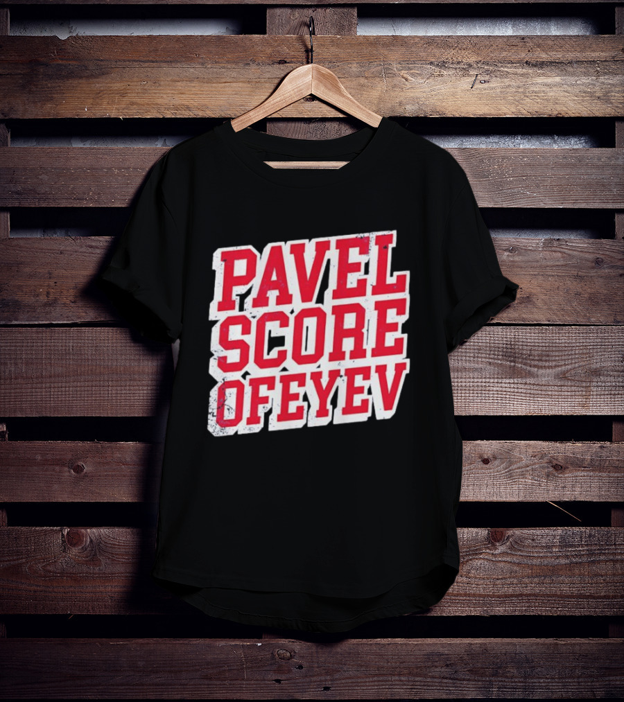Pavel Buchnevich St Louis Blues Pavel Score Ofeyev T-Shirt