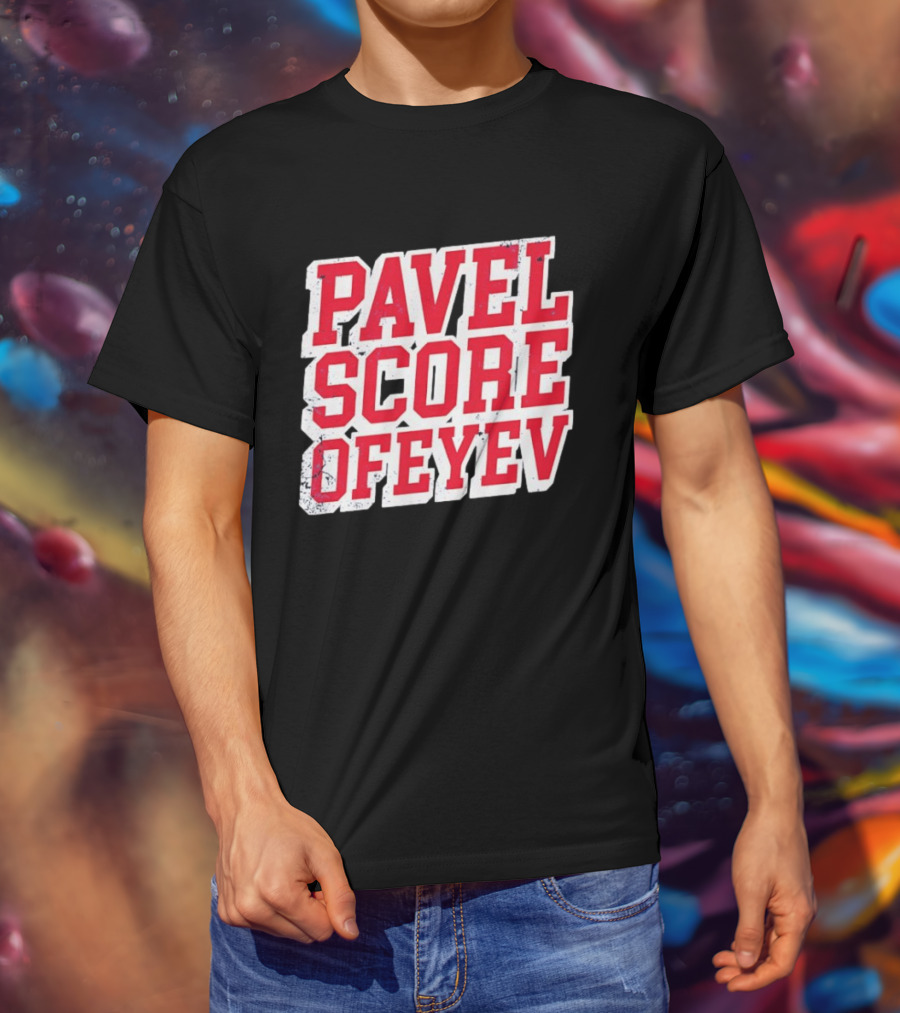 Pavel Buchnevich St Louis Blues Pavel Score Ofeyev T-Shirt