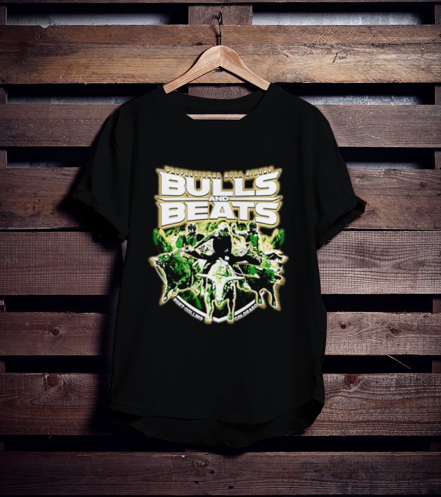 Professional Bull Riders Bulls And Beats Fort Collins Colorado Event T-Shirt