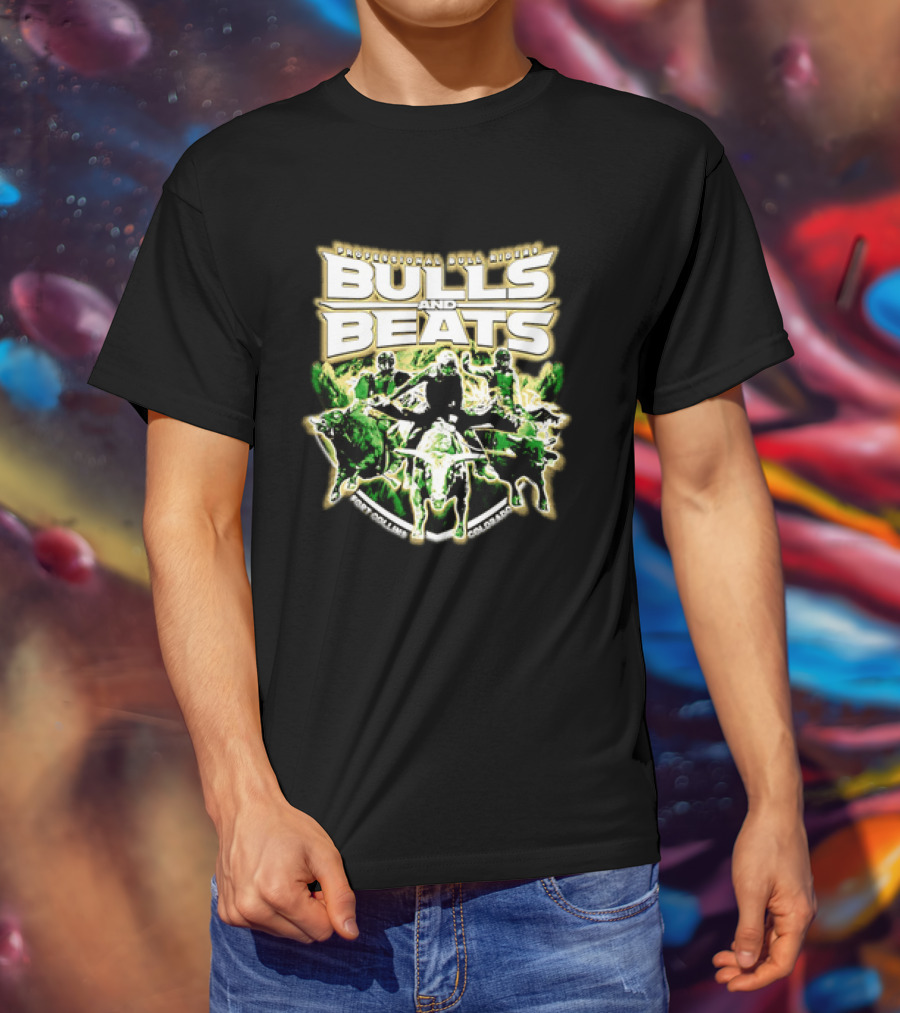 Professional Bull Riders Bulls And Beats Fort Collins Colorado Event T-Shirt