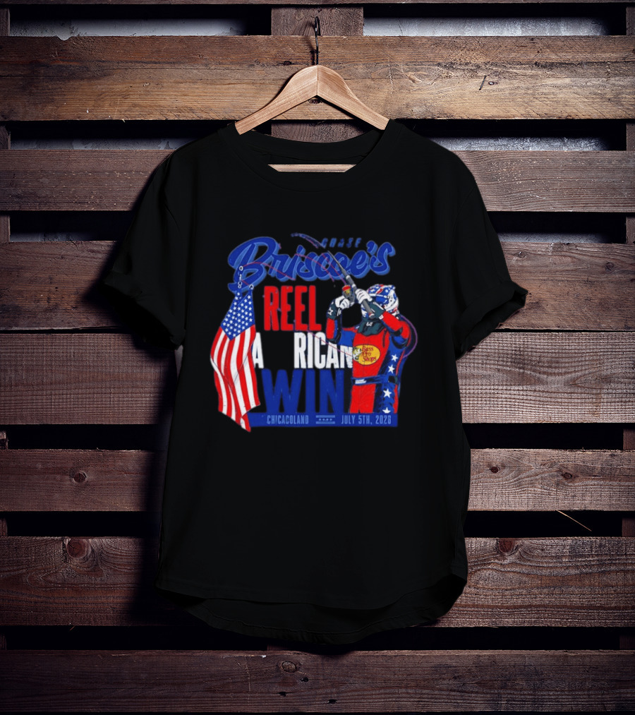 Briscoe's Reel American Win Chicagoland July 5th 2026 T-Shirt