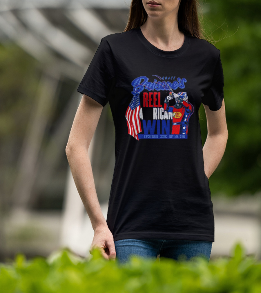 Briscoe's Reel American Win Chicagoland July 5th 2026 T-Shirt