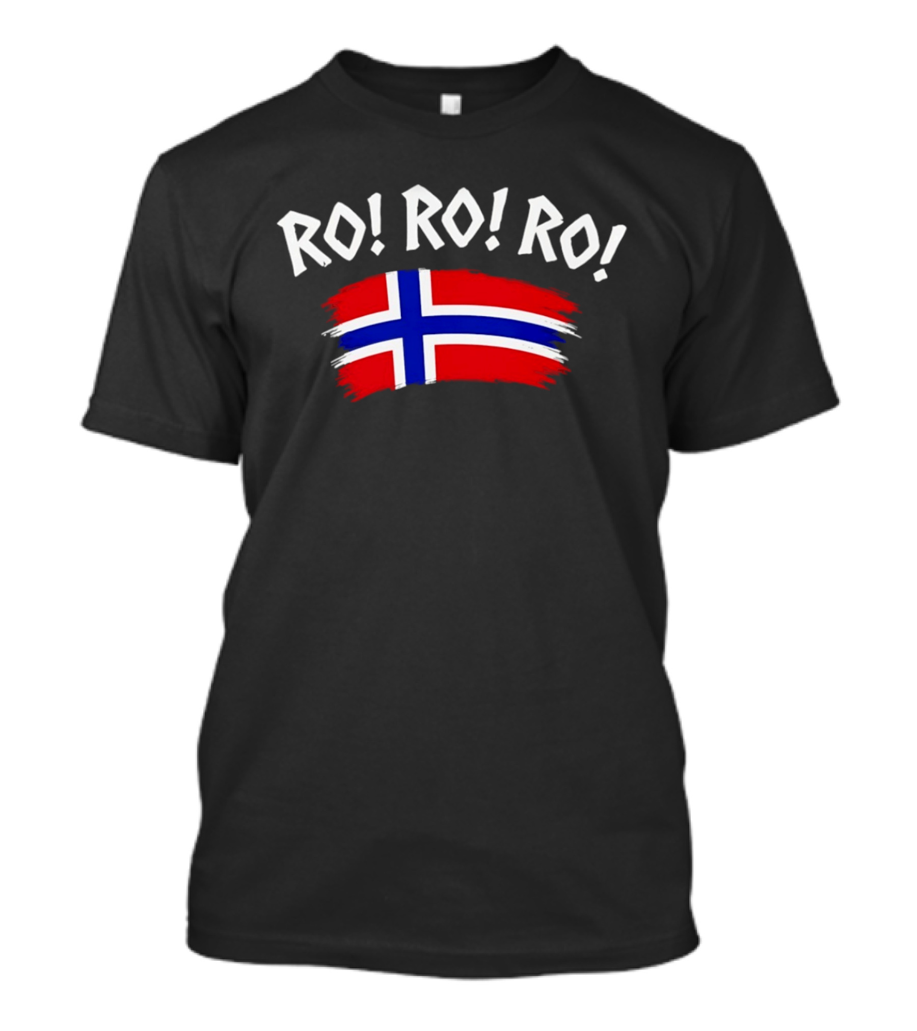 RO RO RO Norway Flag Viking Rowing Norge T-Shirt
