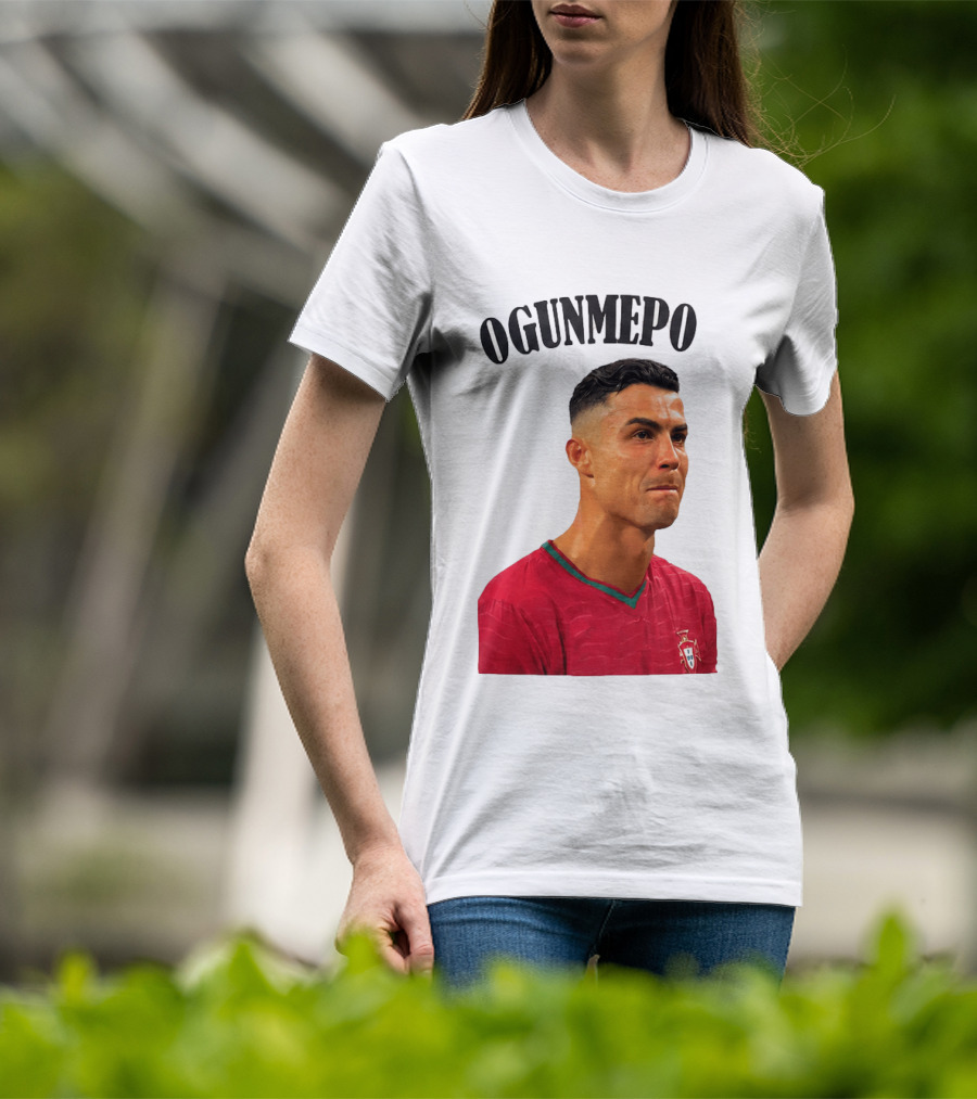 Cristiano Ronaldo Ogunmepon Portugal Soccer Star T-Shirt