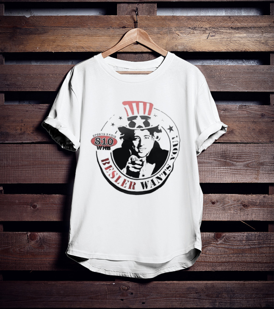 Besler Wants You Sports Radio 810 Uncle Sam Sporting Kansas City T-Shirt