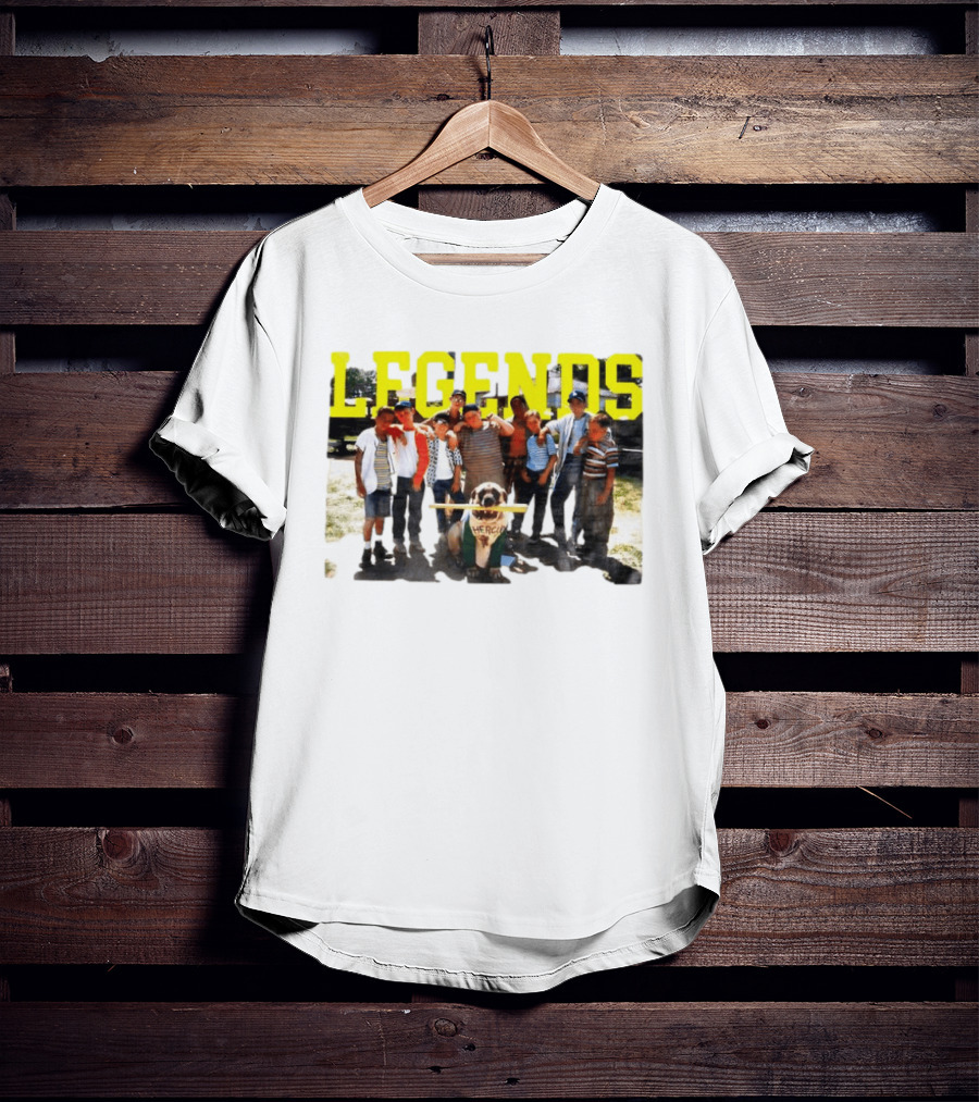 The Sandlot Legends With Hercules The Dog Movie Characters T-Shirt