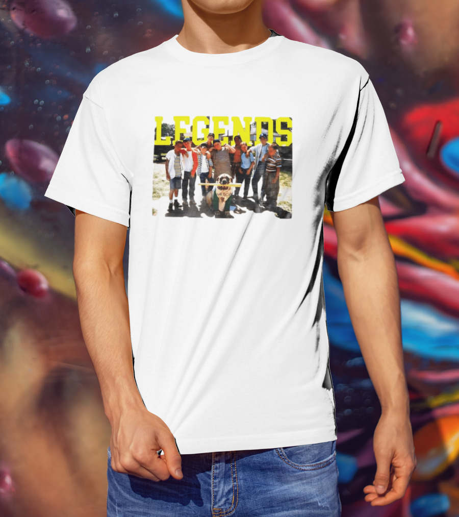 The Sandlot Legends With Hercules The Dog Movie Characters T-Shirt
